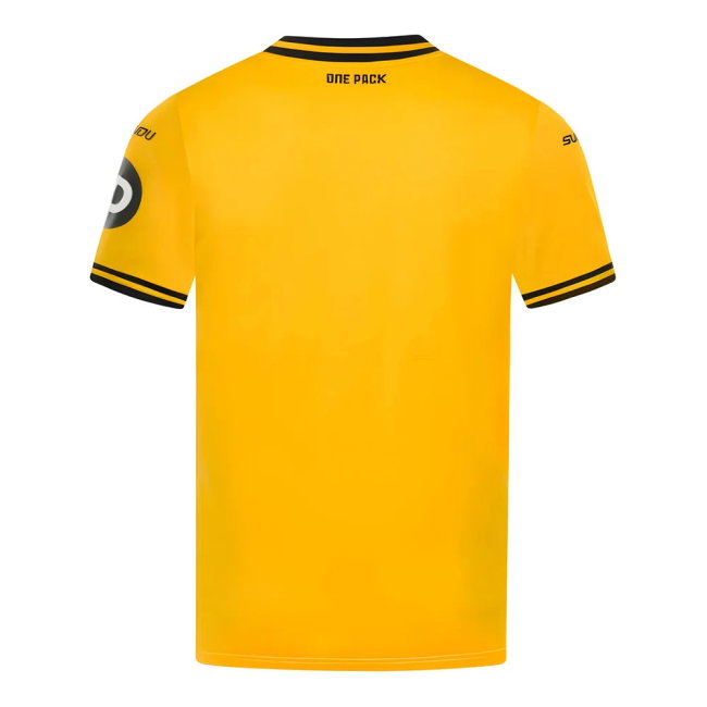2024-2025 Wolves Home Shirt (Djiga 34)-SoccerKits Hub | Buy Soccer Jerseys Online